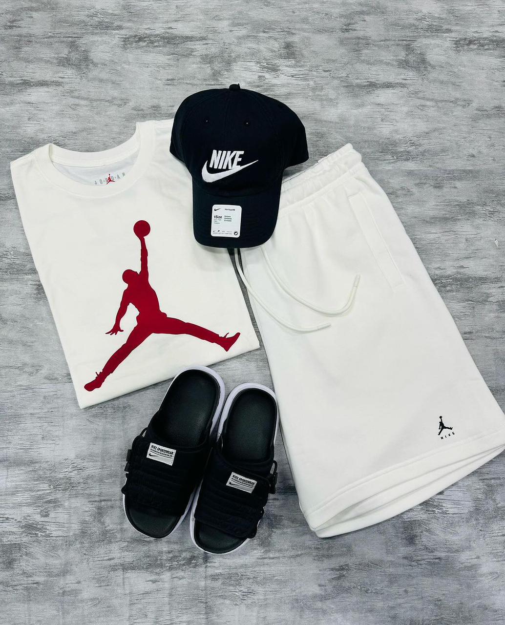 Kit Jordan + NK Asuna + Boné NK (4 Peças)